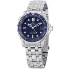 Omega Watch Men's 212.30.36.20.03.001 'Seamaster300' Blue Dial Stainless Steel Automatic