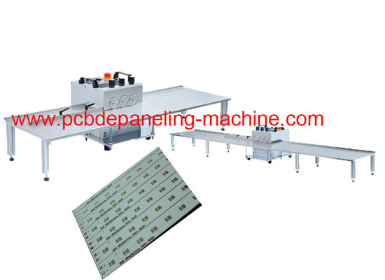 China PCB Depaneling Machine 2.4M Stainless Steel Platform For T8 Tube PCB Depaneler supplier