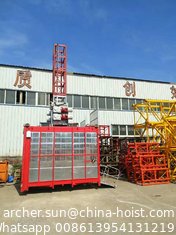 China Passenger Lift 2Ton capacity for passenger and  Building Material , Construction hoist supplier