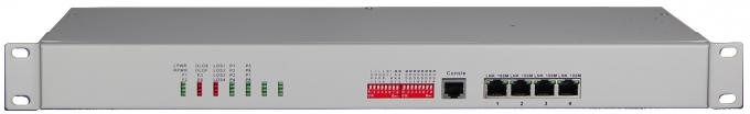 19inch optical telecom multiplexer of  8 channel telephone optical transmitter and receiver