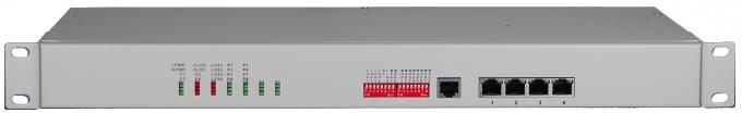 19inch 1U Long distance transmitter and receiver 8 channel telephone pcm multiplexer with SNMP management