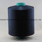 Dope Dyed Blak Polyester Hand Knitting Yarn with 150d/48f Nim