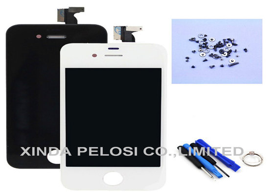 100% Original IPhone 4 LCD Phone Screen 3.5 Inches 960x640 Pixel IPS / TFT Material