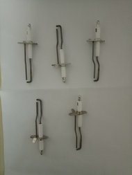 Colored ceramic ignitors;kanthal wire-electrode;ceramic laundry  probe;ceramic glazed electrode igniters；dryer`s ignitor