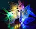 Solar Fiber Optic Butterfly Outdoor Garden Patio String Lights Christmas gift color changing LED