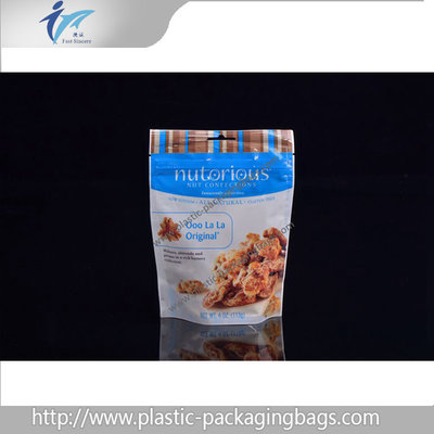 China Eco - Friendly Stand Up Pouches Food Packaging Bag 80 Micron Thickness supplier