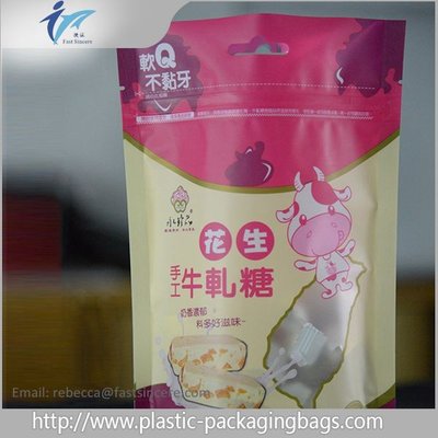 China Resealable Nuts / Tea / Granola Stand Up Pouches For Food Packaging supplier