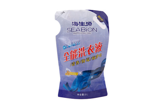 China Customize Plastic Packaging Bags NY / PE For Washing Powder supplier