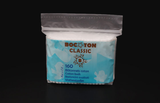 China Soft Plastic  Bags , Medical Cotton Swab Packaging Bag supplier