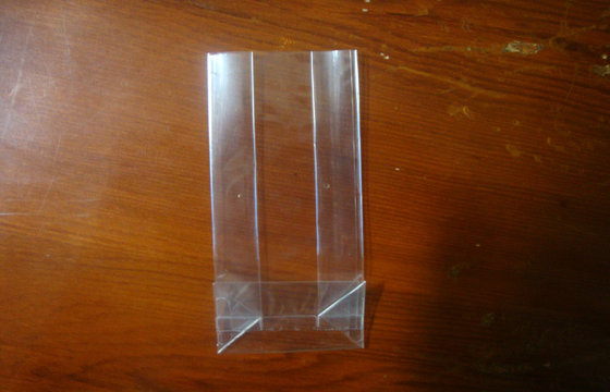 China Transparent BOPP Block Bottom Bags With Heal Seal For Chocolate supplier