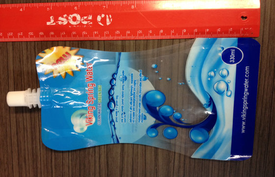 China Stand Up Spout Pouches With Custom Logo For Packing Drinking Water supplier