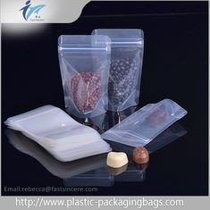 China PET / PE Plastic  Bag Clear Nut Candy Cookie Package Dry Food Grade Bags supplier