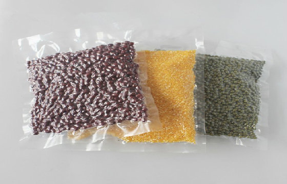 China Vacuum Seal Food Bags For Packing Bean NY PE Customized With Heat Seal supplier