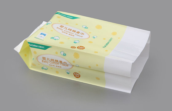 China Hot Sale Custom Design Recyclable Wet Wipes Packaging Bag , PET / PE supplier