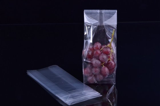 China Clear Compounding Block Bottom Bags , Cookies Disposable Squad Packaging Bags supplier