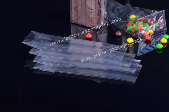 China Transparent OPP Packaging Bags , block Bopp fast snack food packaging bags supplier