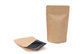 Kraft Paper Plastic Zipper Packaging Bags For Tea / Coffee supplier