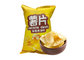 Custom Printed Plastic Middle Seal Potato Chips Packaging Bag Food Pouch supplier