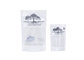 Aluminum Foil  Mylar Heat Seal Silver Metallic Zipper Packaging Bags supplier