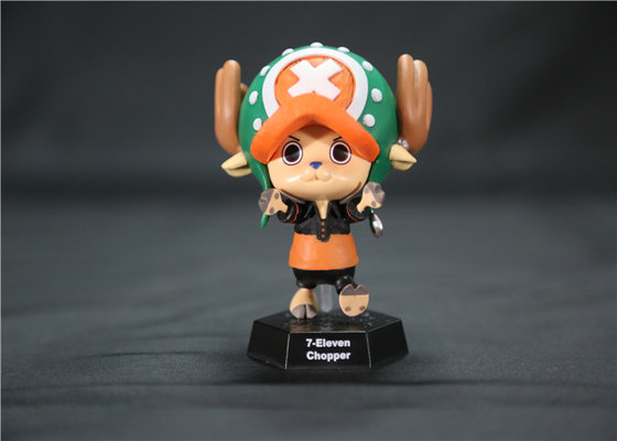 China One Piece Japanese Pvc Figures With A Green Hat  Environment PVC Material supplier