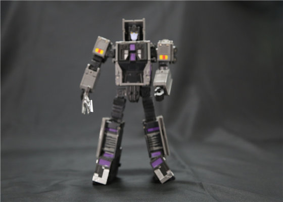 China Grey Color Transformer Robot Toy Have Sword For Adult Raise Manipulative Ability supplier