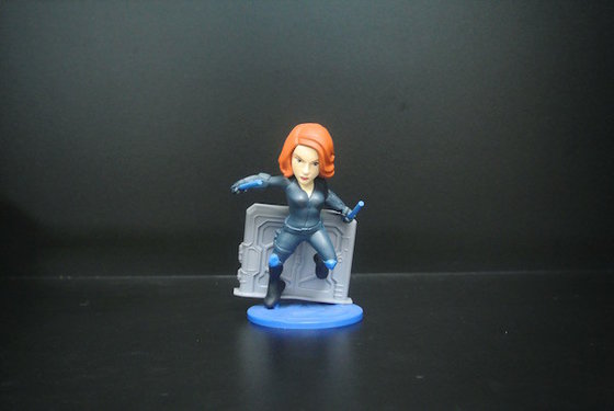 China Marvel Black Widow Action Figure , Valuable Collectible Toys 2.5 INCH Tall supplier