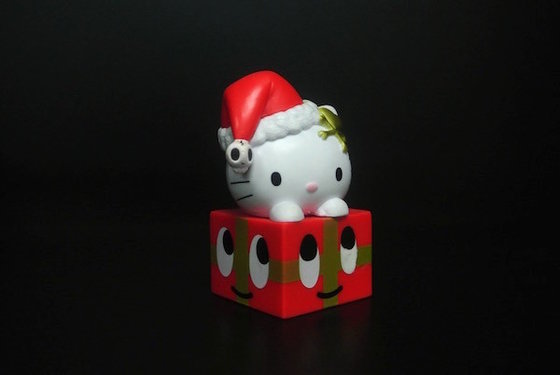 China Christmas Style  Custom Plastic Toys Red Box 80 - 90 Degree PVC For Children supplier