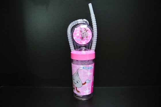 China Pink Onion Style Cartoon Character Water Bottle For3 Years And Up Easy Operation supplier