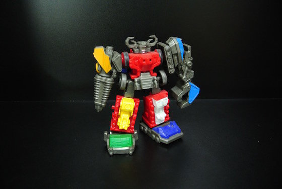 China Intelligent Transformer Truck Toy , Transformers Collectible Figures Easy Assemble supplier