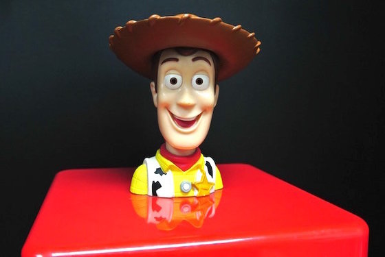 China Cowboy Character Plastic Candy Containers For Children OEM / ODM Available supplier
