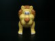 ABS Material Plastic Animal Figures , Lion Figure Toy With An Blue Pencil supplier