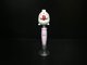 Ball pen with white rabbit figure rubber sucker Plastic Daily Product used for decoration promotion made of PVC and ABS supplier