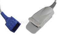Compatible Datex OXY-F-DB Adult finger clip SpO2 sensor probe,DB 9-pin ,1 meter