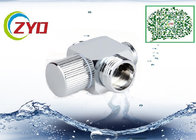 1/2MX3/4MX3/4M Brass Chrome Plated Three Way  Square t Shower System Faucet Water Diverter Shower Hose Seperator