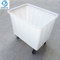 Rotomolded 200litre moving bulk transfer trolley cart with four wheels  price