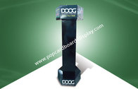 Black Six Side Show Cardboard Hook Display UV Coating 100% Eco - Friendly