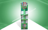 POS Cardboard Displays / Retail Display Stands For Promotion Snacks With UV Coating