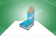 Customized Cardboard Countertop Display Cases For Bottles With Gloss Lamination