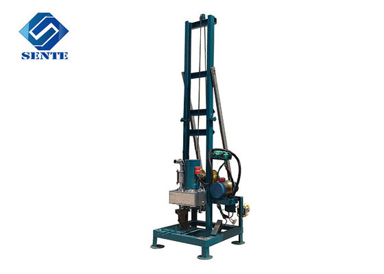 China Water drilling machine in Philippines, blue colour, 6.2kw total power used for well drilling supplier