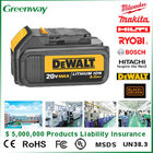 Replacement power tool battery for  DCB180, DCB181,DCB182, DCB183, DCB185, DCB200, DCB201