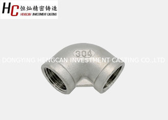 Stainless steel carbon steel investment casting pipe fitting 4" 90degree elbows