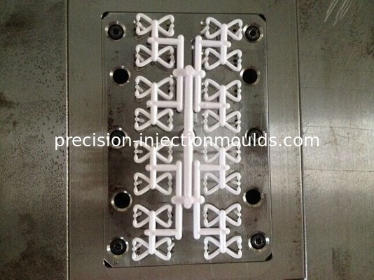 China high precise and very small plastic electronic tube part precision injection mouldon sales