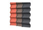Wind Resistance Stone Coated Metal Roof Tile Light Weight Roof Tile For House supplier