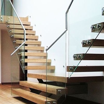 Portable modern floating straight stair led stair light hide under stair nosing design
