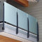 Aluminium Alloy Reasonable Price Simple Design Powder Coated Balcony Railing Durable Glass Balustrade