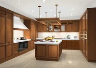 Modern High End Kitchen Cabinets MDF / Plywood / Solid Wood Door And Drawer Material