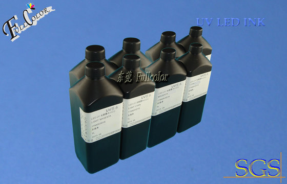 China High Optical Density 7 color LED UV Curable Ink for Epson pro7600 9600 printer supplier