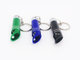 Custom popular cheap personalized promotion gift anodized small led keychain light beer bottle opener key ring supplier