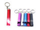 Custom popular cheap personalized promotion gift anodized small led keychain light beer bottle opener key ring supplier