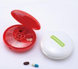 4 inch round 7 days pill dispenser, 7 days pill box, TOM104651